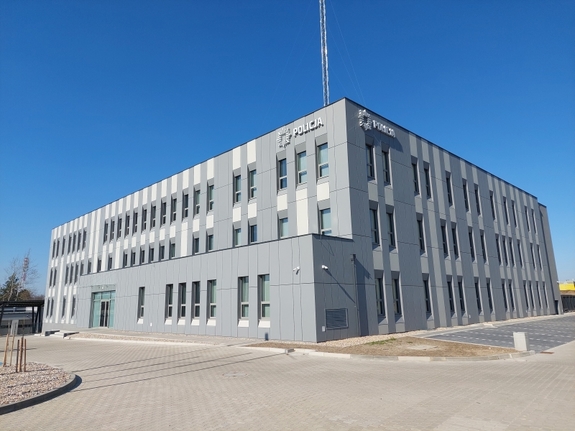 Nowy budynek Komendy Powiatowy Policji w Bolesławcu
