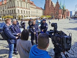 O bezpieczeństwie podczas weekendu majowego - opowiadali dolnośląscy policjanci