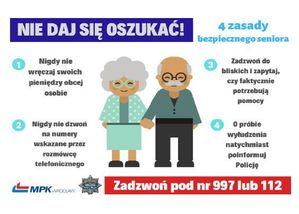 Bolesławiecki senior oszukany na 70 tysięcy złotych. Wierzył, że pomaga córce