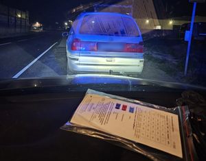 Drogówka zatrzymała kierowcę pod wpływem środków odurzających