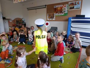 Edukacja przedszkolaków podczas spotkań na temat bezpieczeństwa