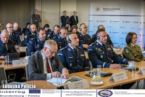 Bezpieczeństwo to zawsze praca zespołowa. Międzynarodowa konferencja kierownictwa polsko – niemieckich organów bezpieczeństwa