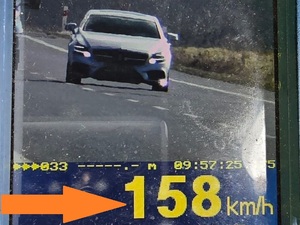 158 km/h przy ograniczeniu 90 km/h – surowe konsekwencje dla kierowcy z powiatu zgorzeleckiego