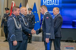 Bolesławieccy policjanci wśród odznaczonych medalem im. podkom. Andrzeja Struja