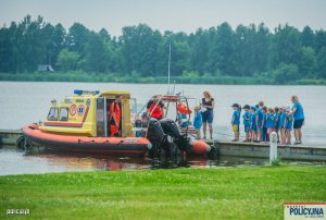 INAUGURACJA AKCJI "KRĘCI MNIE BEZPIECZEŃSTWO NAD WODĄ"