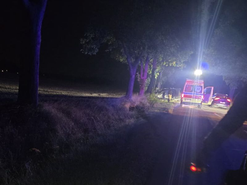 19-latek zginął w wypadku drogowym w powiecie Bolesławieckim